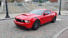 OUR CLIENT'S FORD MUSTANG GT WITH 20" VOSSEN CV7 WHEELS