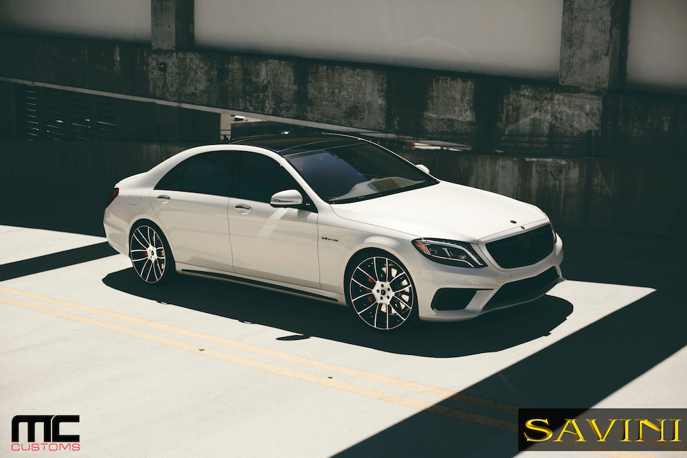 2014 Mercedes-Benz S-Class | '14 Mercedes S63 AMG on Savini Duoblock SV52's