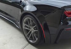 Keith Traylor's 830HP Widebody C7 Corvette Convertible on Forgeline One Piece Forged Monoblock AR1 Wheels