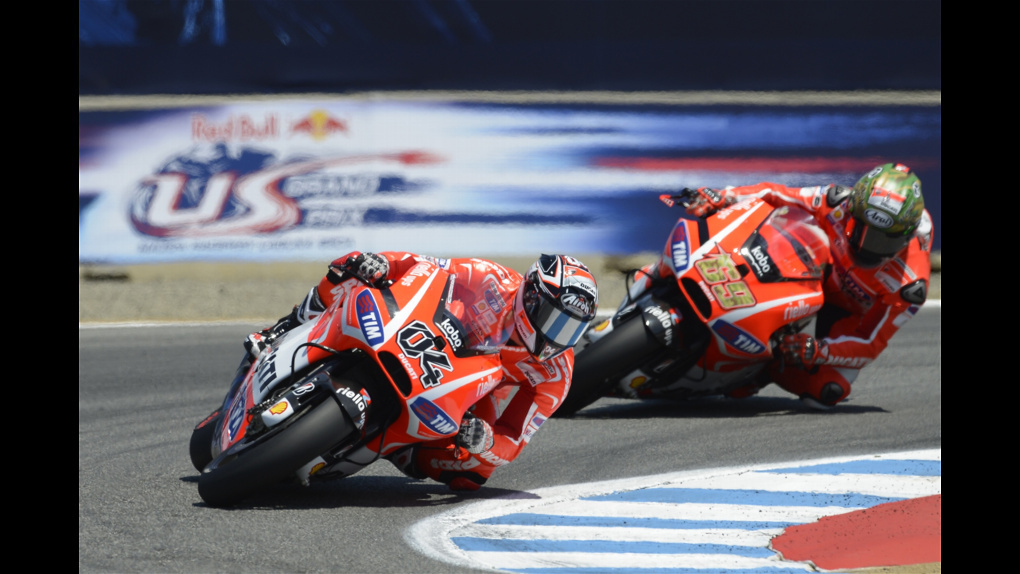 2013 Ducati  | 2013 MotoGP - Laguna Seca - Hayden and Dovi