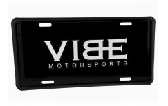 Black Aluminum Insert For License Plate