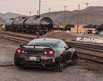 Matt G’s AMS Performance-Tuned Nissan R35 GT-R on Forgeline One Piece Forged Monoblock GA1R Open Lug Wheels