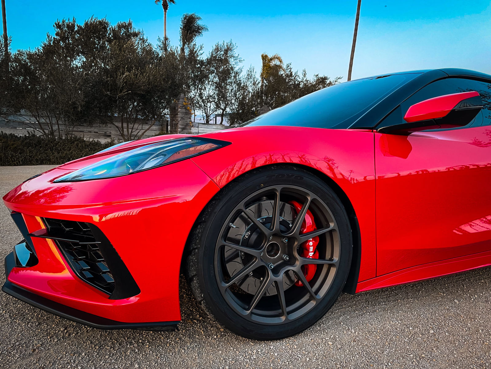 2021 Chevrolet Corvette Stingray | Motoroso Chevrolet C8 Corvette on Forgeline One Piece Forged Monoblock GS1R Wheels