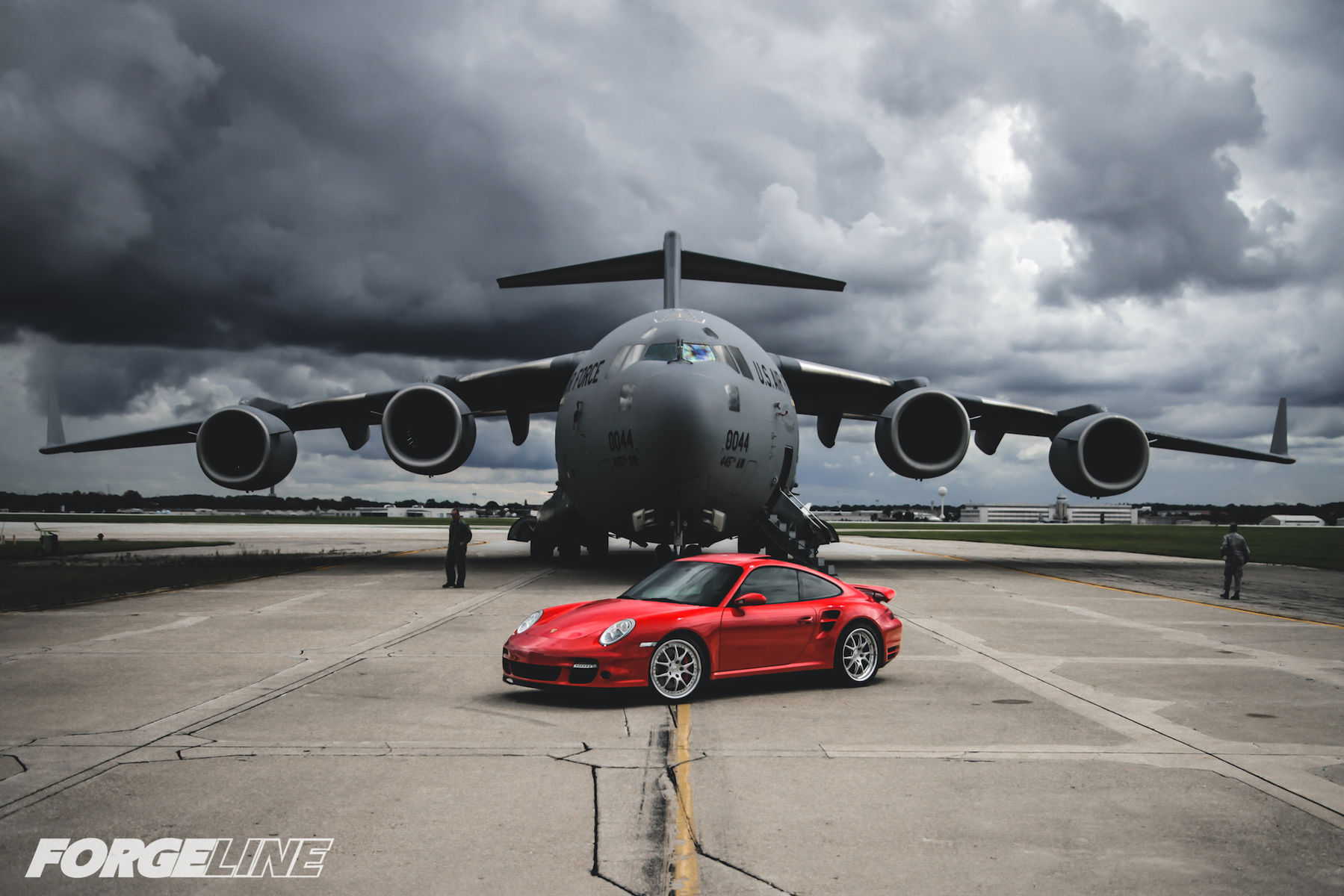2007 Porsche 911 | Col. Jeff McGalliard's Porsche 997 Turbo on Forgeline GA3 Wheels