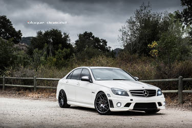 2010 Mercedes-Benz C63 AMG | 2010 Mercedes C63 Fitted With 19 Inch BD-3’s in Matte Graphite