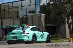 Matte Mint Porsche GT3