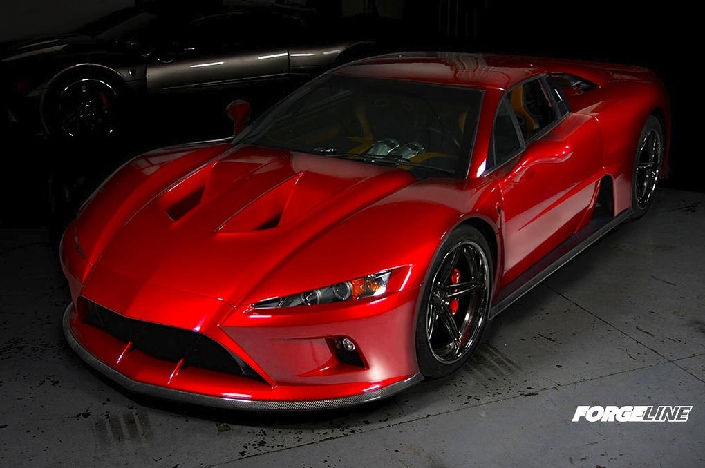 2014 Falcon F7 | The Falcon F7 All-American Supercar on Forgeline SC3C Concave Wheels