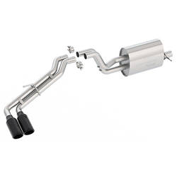 Ford Performance cat-back exhaust with black chrome tip