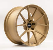 Forgeline One Piece Forged Monoblock GA1R Extra Deep Cap Wheel in Matte Gold