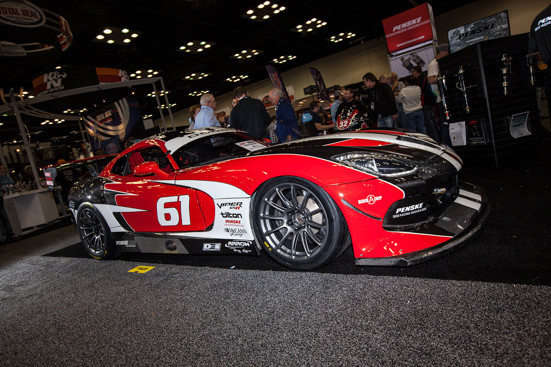2015 Dodge Viper | McCann Racing's Dodge Viper G5R on Forgeline One Piece Forged Monoblock GTD1-Viper Wheels