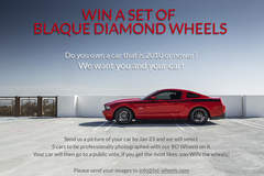 COMPETETION TIME - Win a Set of Blaque Diamond Wheels