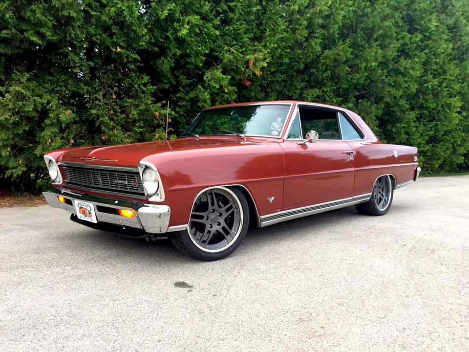 1966 Chevrolet Nova | Tobie Johnson's D&Z Customs '66 Chevy Nova on Forgeline DS3P Wheels