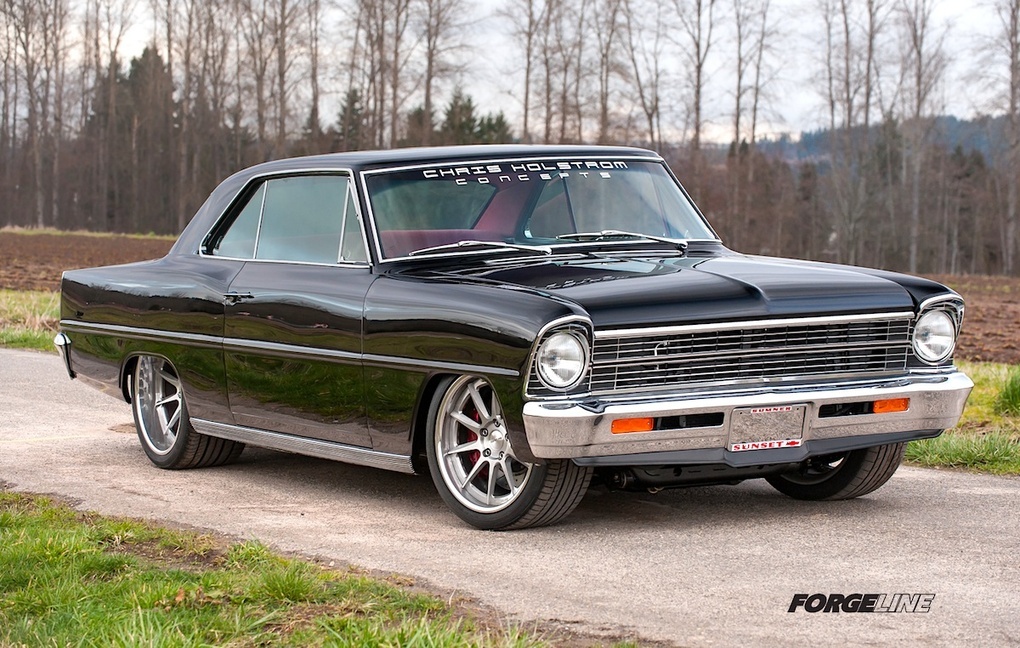 Chris Holstrom Concepts' '67 Nova on Forgeline RB3C Wheels