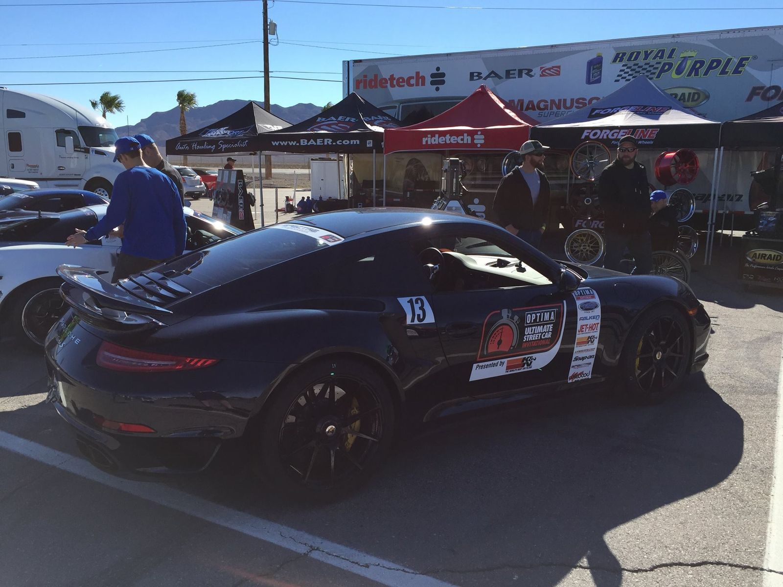Porsche 911 | Porsche 911 Turbo S on Forgeline GA1R Wheels