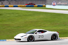 Ferrari 458 on HRE S101 at the Track  