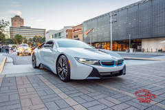 BMW i8 Rolling Into Caffeine & Exotics