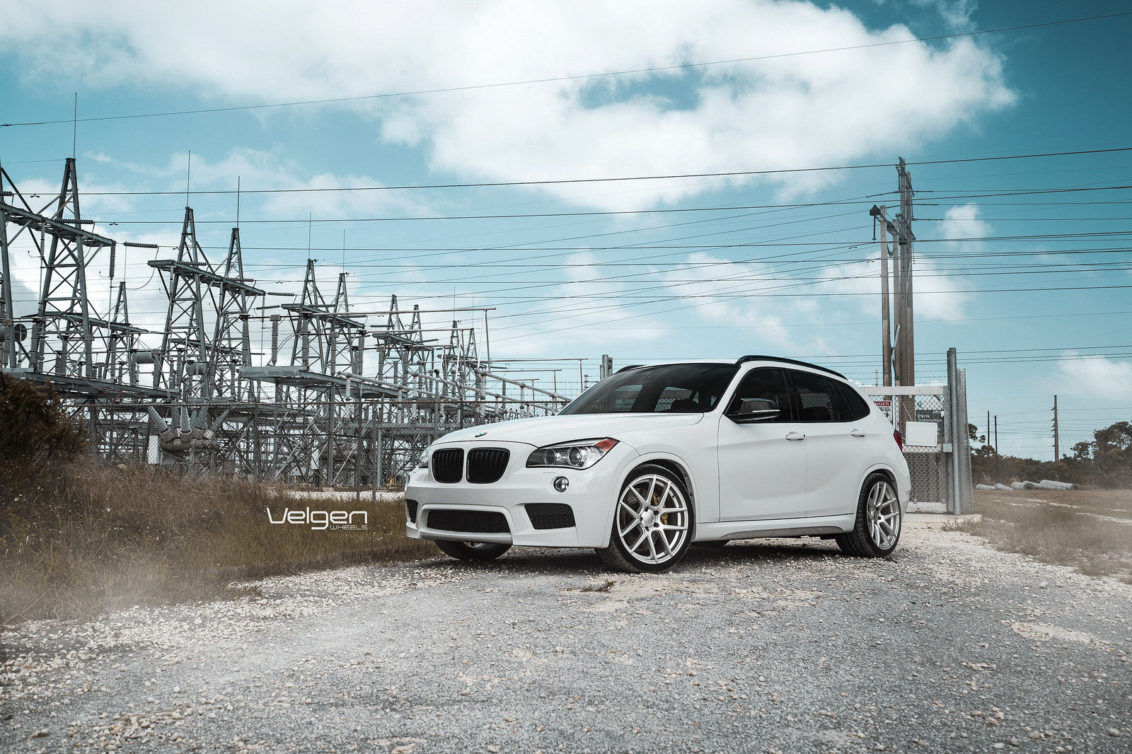 2015 BMW X1 | BMW X1 on Velgen Wheels  VMB5 Matte Silver  19x9 & 19x10.5