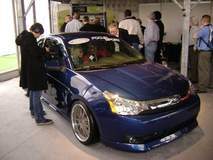 2008 Blue Ford Focus SES 