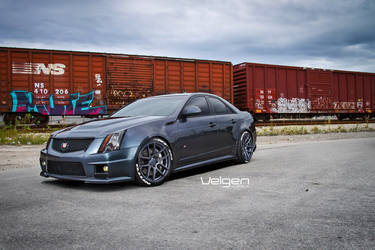 Cadillac CTS-V on Velgen Wheels VMB5
