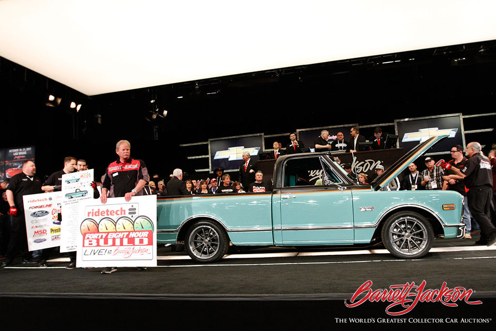 1968 GMC | RideTech's 48 Hour C10 Build Sells for $82,500 at Barrett-Jackson