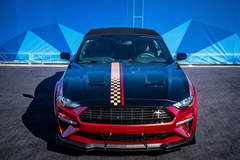 2020 Ford Mustang Convertible Premium By Goodguys - High front head on front shot