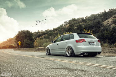 Suzuka Grey Audi A3 Avant Wagon - CCW Classic Forged Wheels