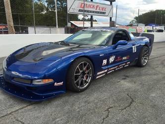 2003 Chevrolet Corvette Z06 | Danny Popp's Corvette on Forgeline GS1R Wheels