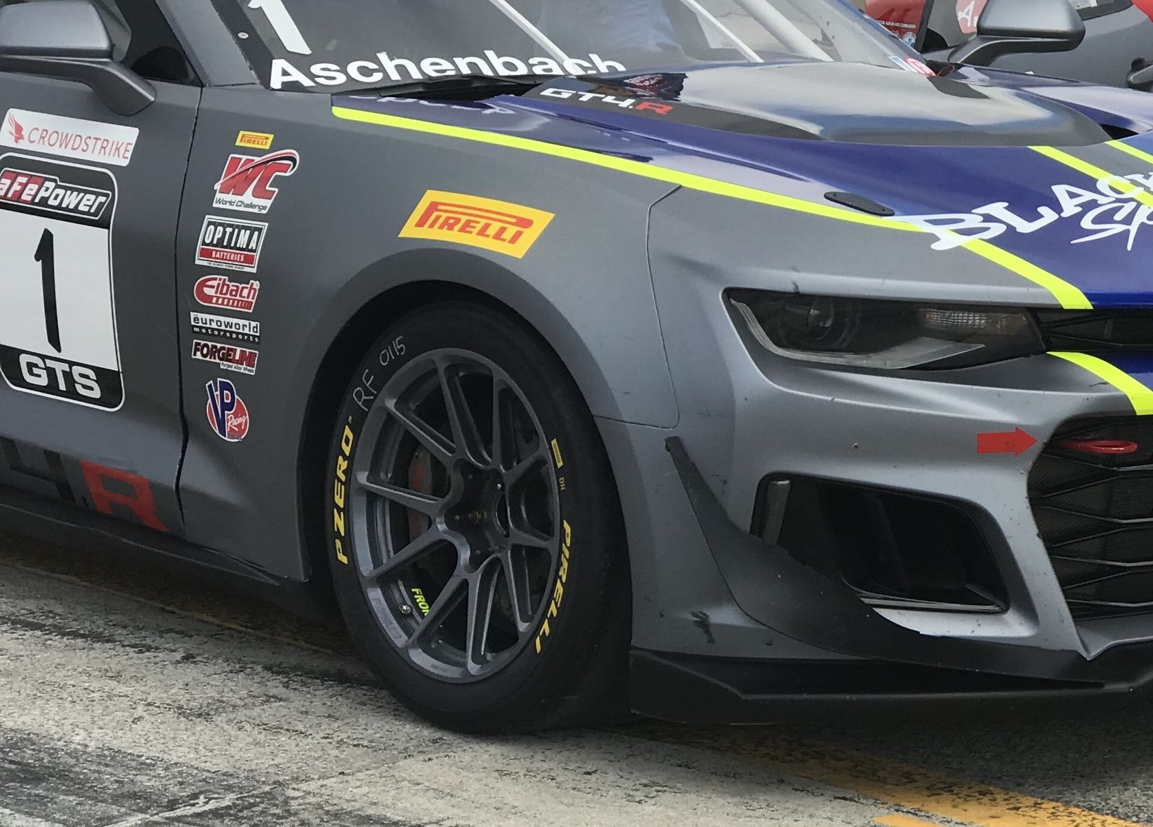 2018 Chevrolet Camaro | Aschenbach Dominates Pirelli World Challenge GTS at Canadian Tire Motorsports Park on Forgeline One Piece Forged Monoblock GS1R Wheels!