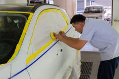2020 Ford Escape SE Sport Hybrid AWD By Air Design USA - Paint prep