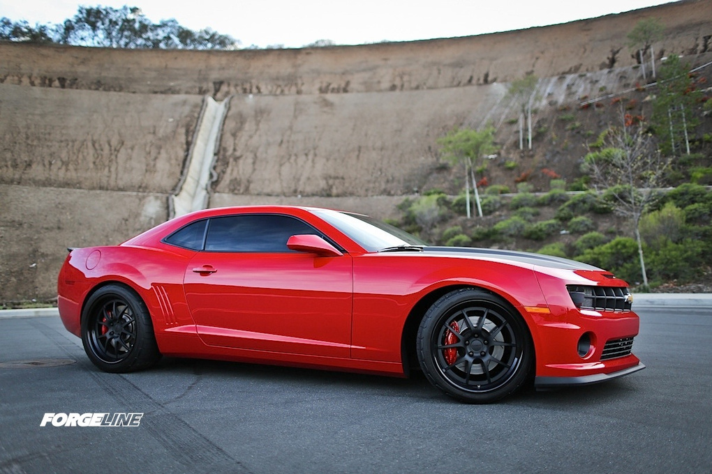 2013 Chevrolet Camaro | Cunningham Motorsports' 1LE Camaro on Forgeline GA3 Wheels