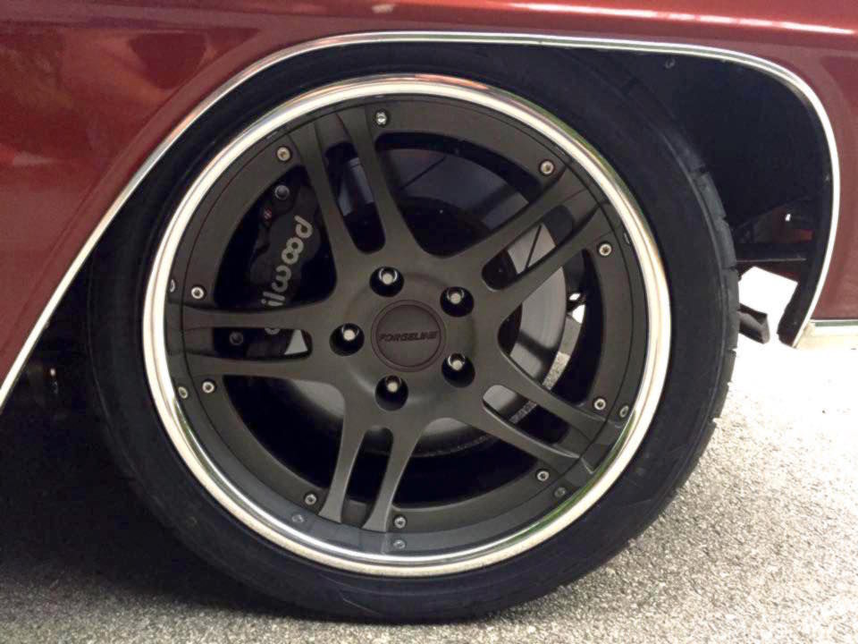 1966 Chevrolet Nova | Tobie Johnson's D&Z Customs '66 Chevy Nova on Forgeline DS3P Wheels