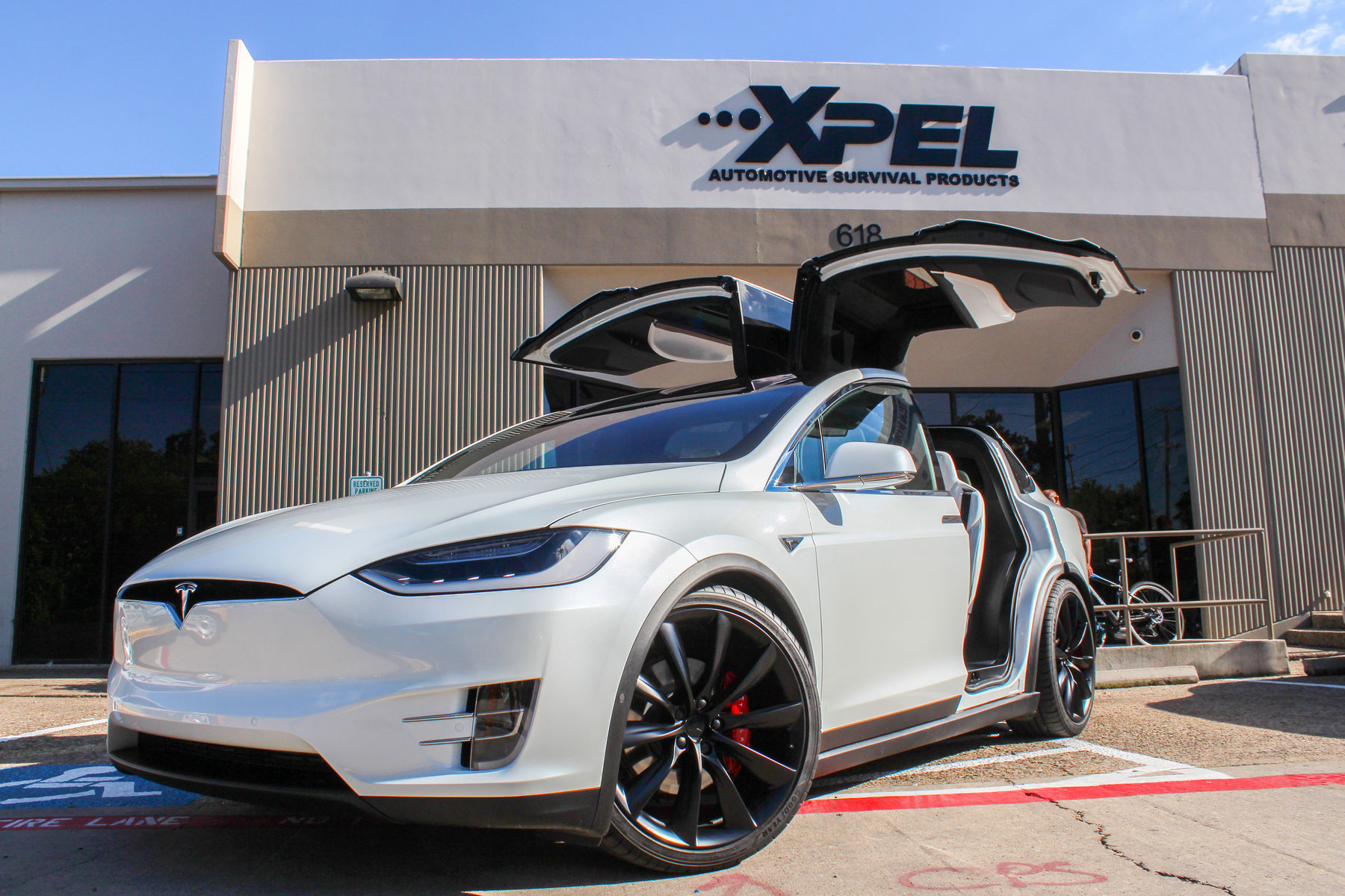 2016 Tesla Model X | Tesla Model X Fully wrapped with XPEL