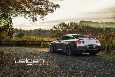 Nissan GT-R on Velgen Wheels  VMB5