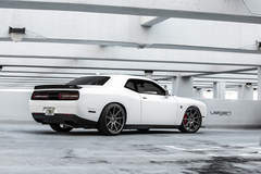 Dodge Challenger Hellcat on Velgen Wheels VMB9 Matte Gunmetal 22x9 & 22x10.5
