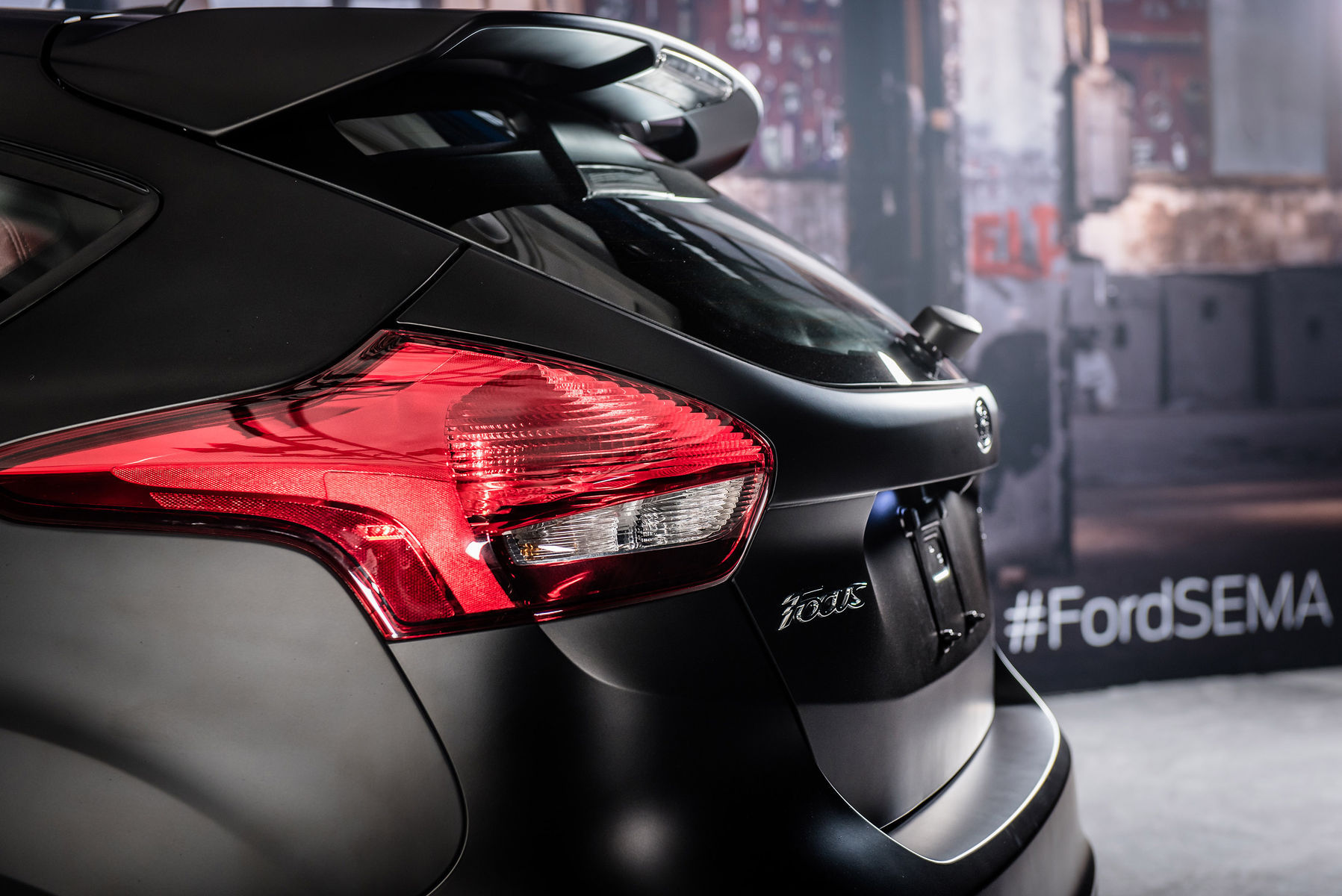 2016 Ford Focus ST | 2016 Ford Focus ST By Blood & Grease - Rear Tailgate