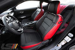 2017 Mustang GT Leather Interior By LeatherSeats.com