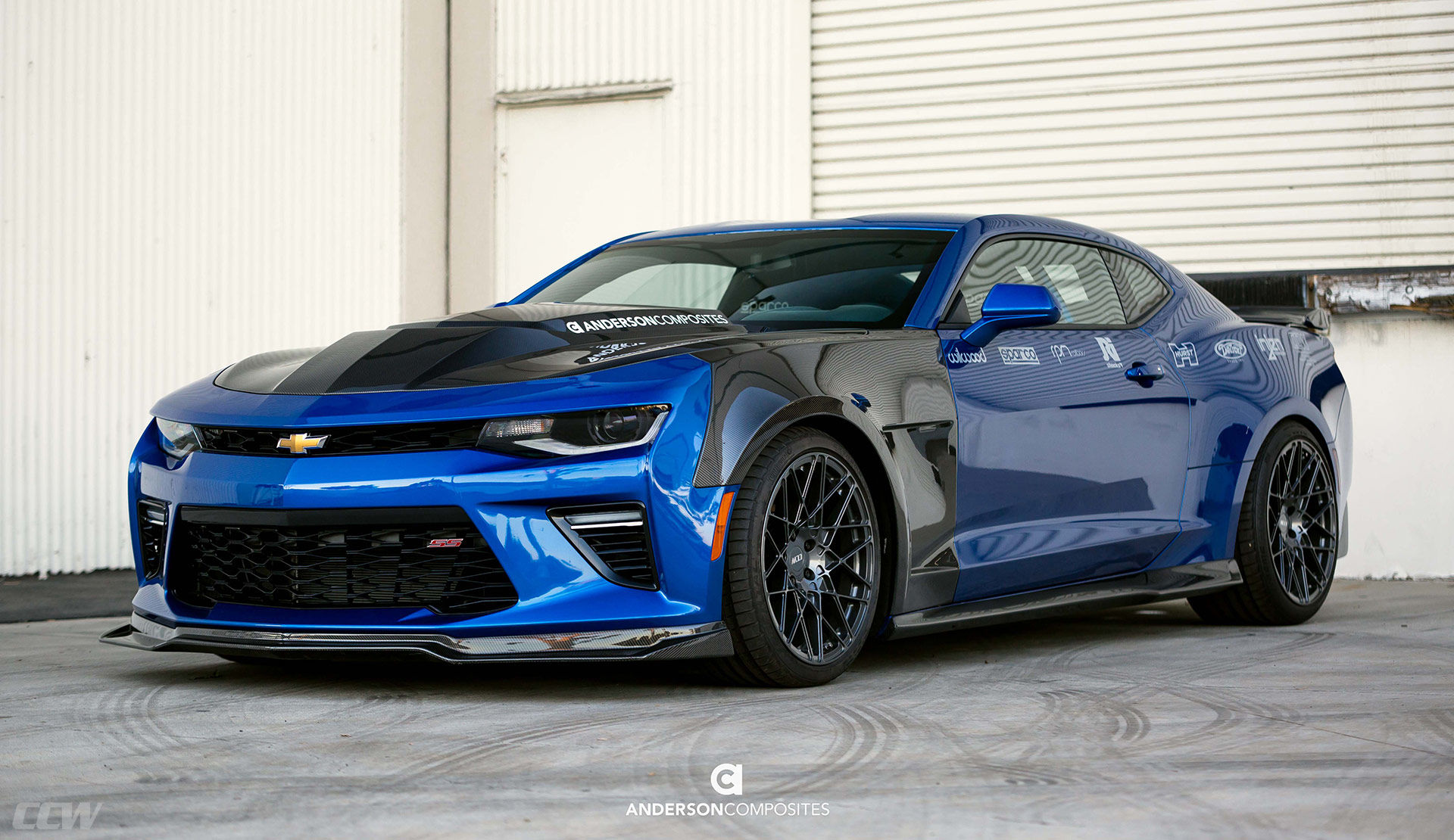 Chevrolet Camaro | Anderson Composites Carbon Fiber Chevrolet Camaro SS - CCW CV M10 Concave Forged Monoblock Wheels