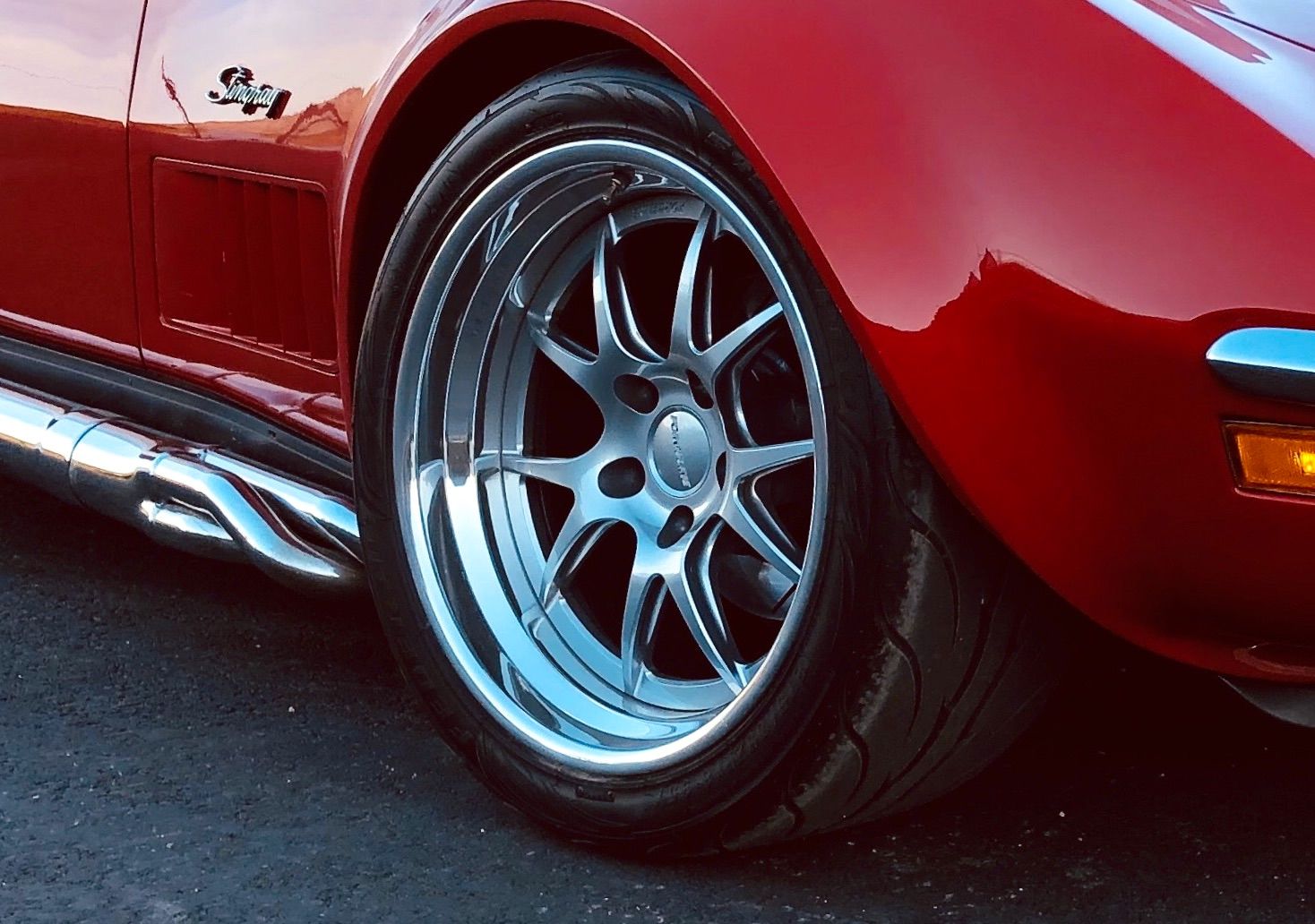 1971 Chevrolet Corvette Stingray | Mats Skardal’s ’71 Corvette Stingray on Forgeline GA3R Wheels