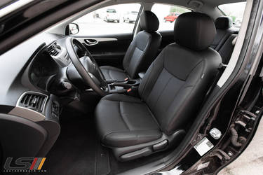 2014 Nissan Sentra | 2014 Nissan Sentra Interior By LeatherSeats.com