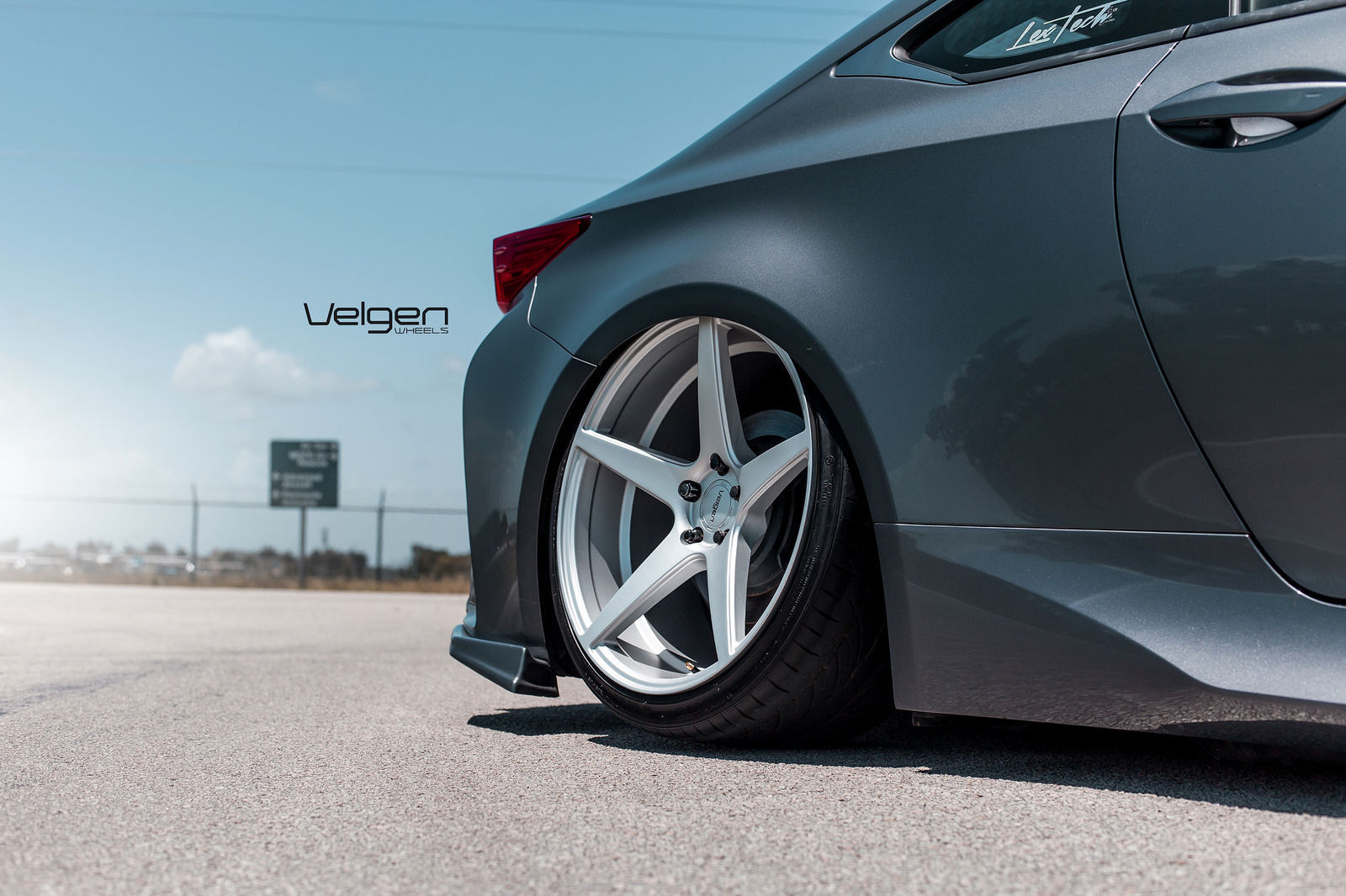 2016 Lexus RC 350 | Bagged Lexus RC350 F-Sport on Classic5 Matte Silver