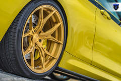 BMW M4 Pair - Gold Rohana Spokes