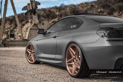 2015 BMW 640i Fitted With 20 Inch BD-8’s in Rose Gold