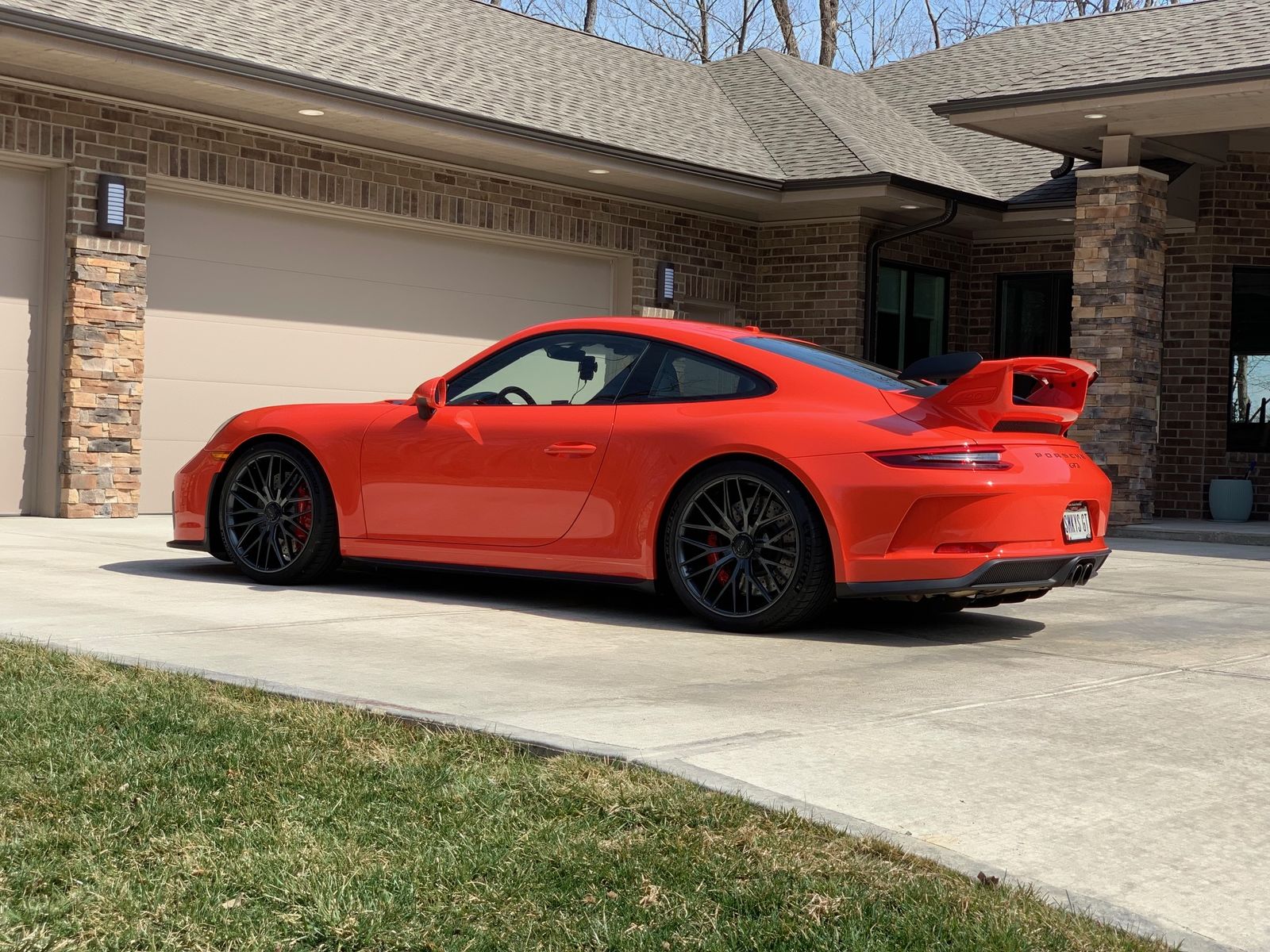 2018 Porsche 911 | Alan Coleman’s Lava Orange Porsche 991 GT3 on Forgeline One Piece Forged Monoblock ZH1 Wheels
