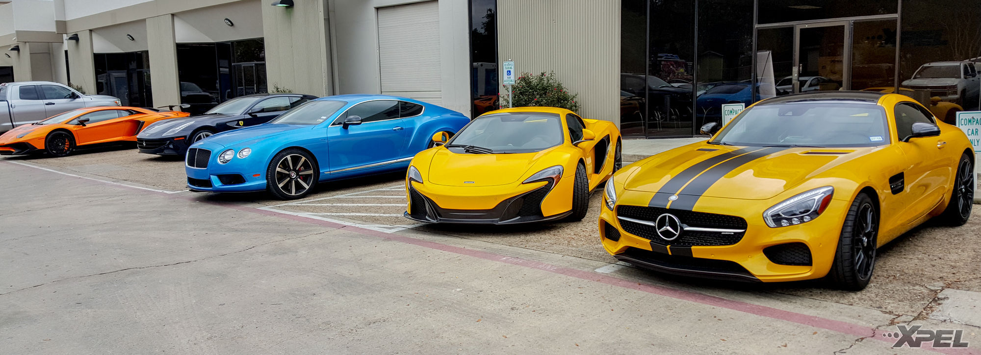 Lamborghini | All these beauties protected with XPEL ULTIMATE