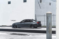 BMW F30 on Velgen Wheels  VMB7 - Side Stance Shot