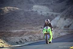 Biker on the trail