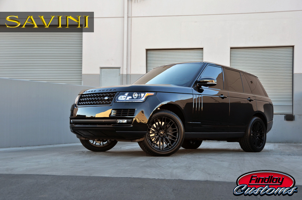 2013 Land Rover Range Rover | '13 Range Rover on Savini BM4's