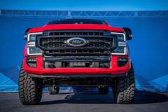 2020 Ford F-250 Crew Cab Lariat Tremor by CGS Motorsports - low front shot