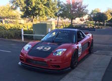 Kip Olson Racing at the 2016 SCCA Runoffs in the Driving Ambition Motorsport Acura NSX on Forgeline One Piece Forged Monoblock GS1R Wheels