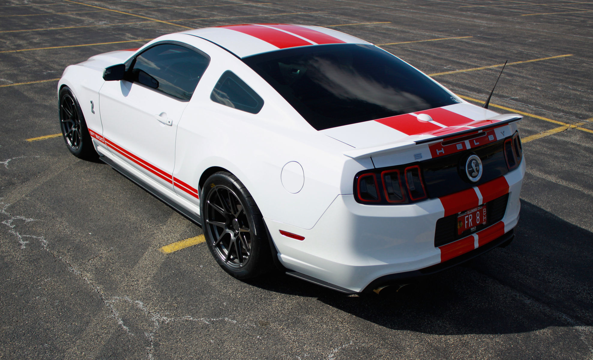 2014 Ford Shelby GT500 | Travis Wiser's 2014 Shelby GT500 on Forgeline One Piece Forged Monoblock GA1R Open Lug Cap Edition Wheels